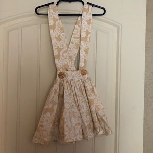 Adorable Custom Made Boho Overall Skirt